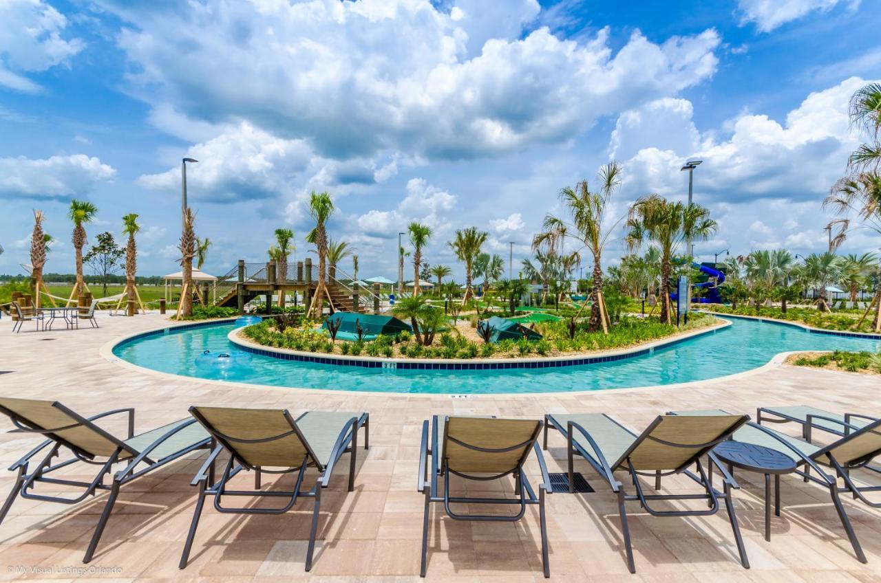 Beautiful Modern Home Wprivate Pool Near Wdw Kissimmee Kültér fotó